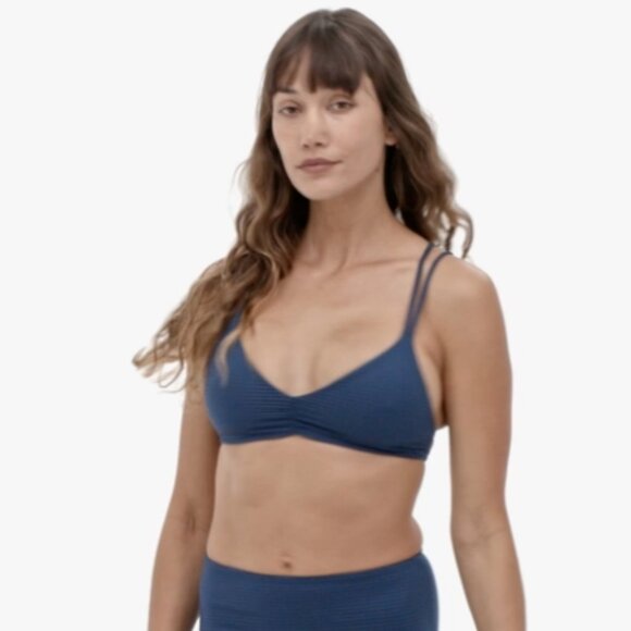 Patagonia Seaglass Bay Bikini Top Reversible! - Picture 1 of 2